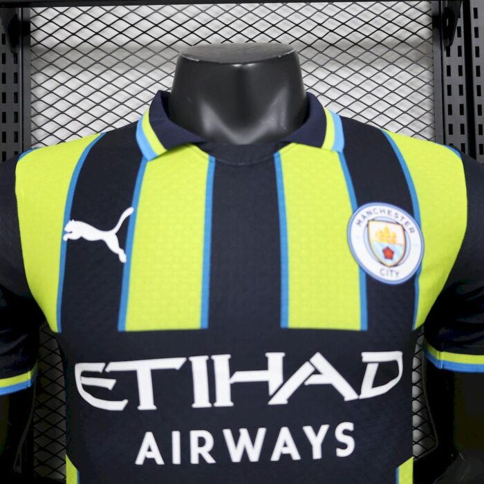 Mens Manchester City 2024/25 Away Jersey Player Version 2