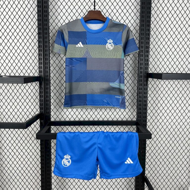 Kids Real Madrid 2025/26 Pre-Match Kit