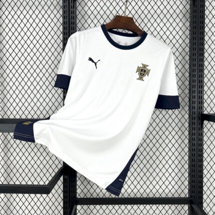 Mens Portugal 2025/26 White Pre-Match Jersey