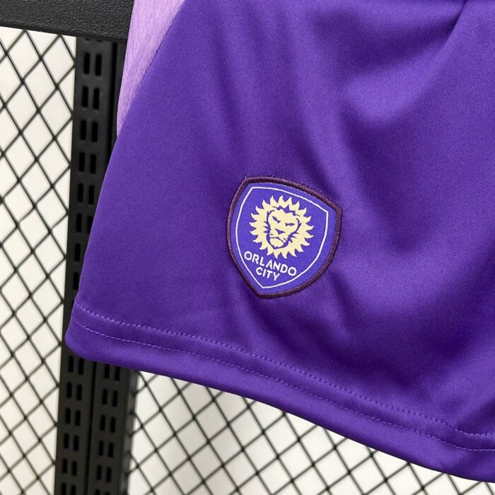 Kids Orlando City 2025/26 Home Kit 7