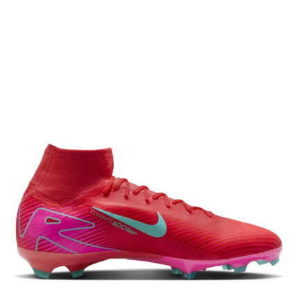Nike Zoom Mercurial Superfly 10 Firm Ground Football Boots – Red/Green