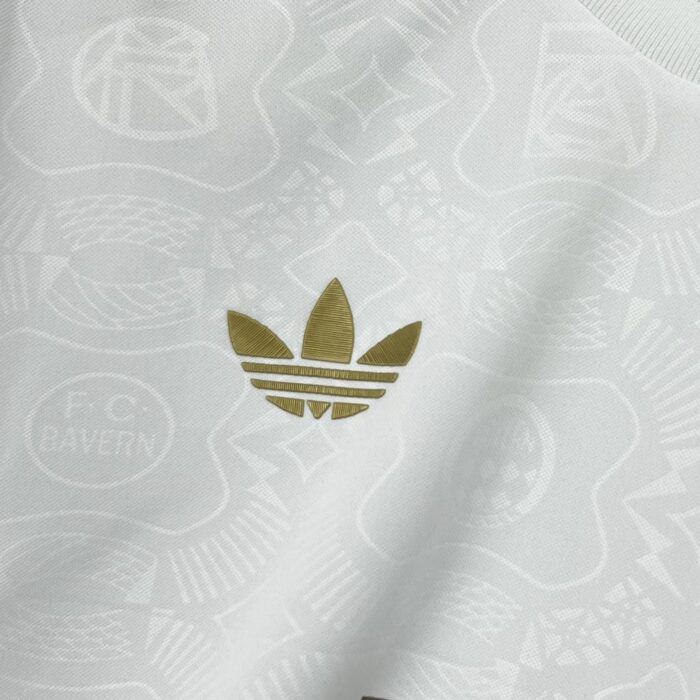 Mens Bayern Munich 2024/25 125 Anniversary White Jersey 9