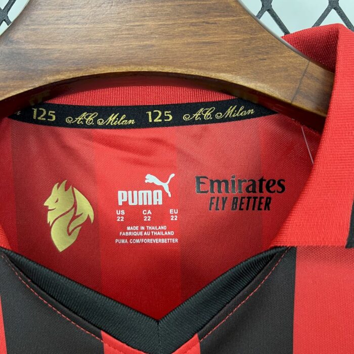 Kids AC Milan 2024/25 125th Anniversary Edition Kit 6