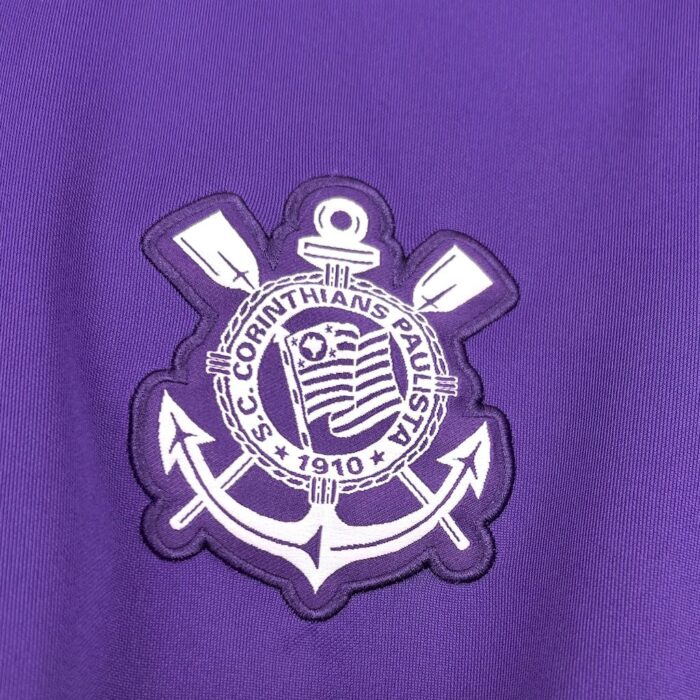 Mens Corinthians 2025/26 Purple Pre-Match Jersey 5