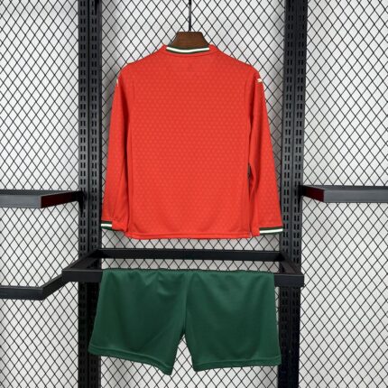 Kids Portugal 2025/26 Home Long Sleeve Kit 1