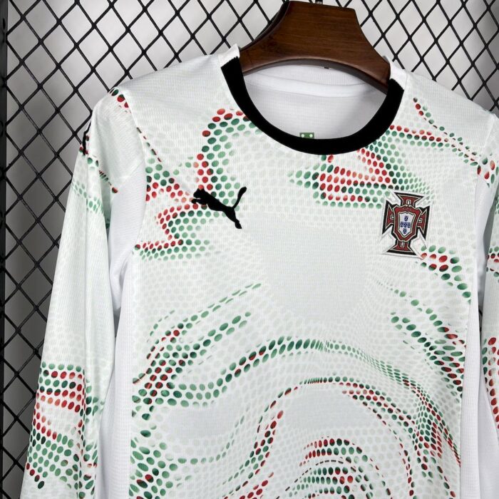 Kids Portugal 2025/26 Away Long Sleeve Kit 4