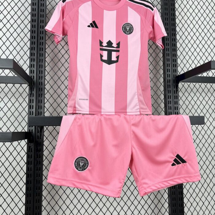 Kids Inter Miami CF 2025/26 Home Kit 2