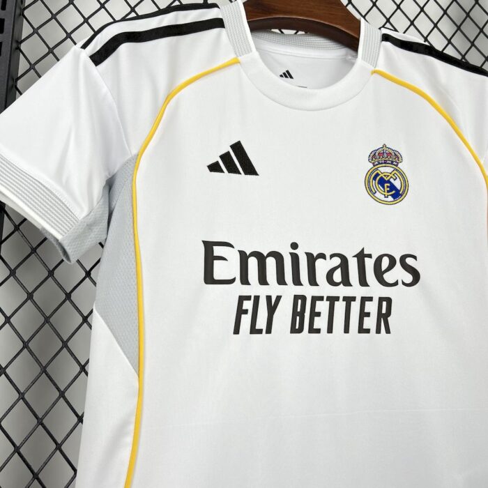 Kids Real Madrid 2025/26 Home Kit 3