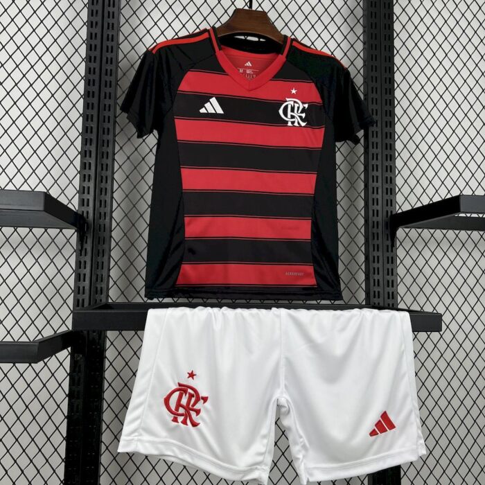 Kids Flamengo 2025/26 Home Kit 2