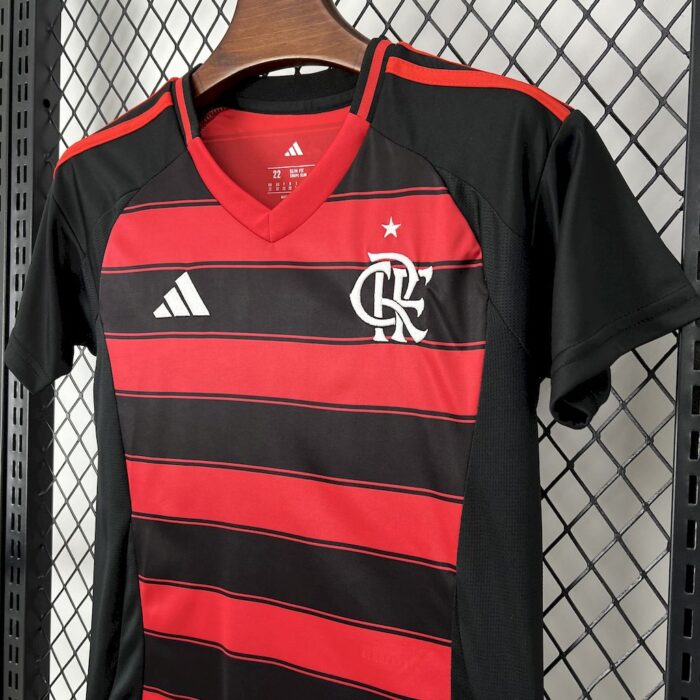 Kids Flamengo 2025/26 Home Kit 3