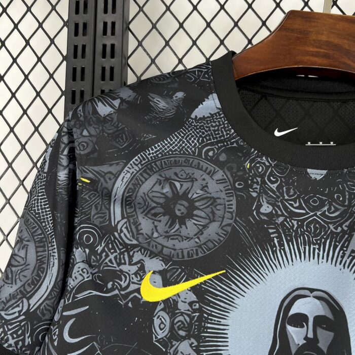 Mens Brazil 2024/25 X STUSSY Jersey 4