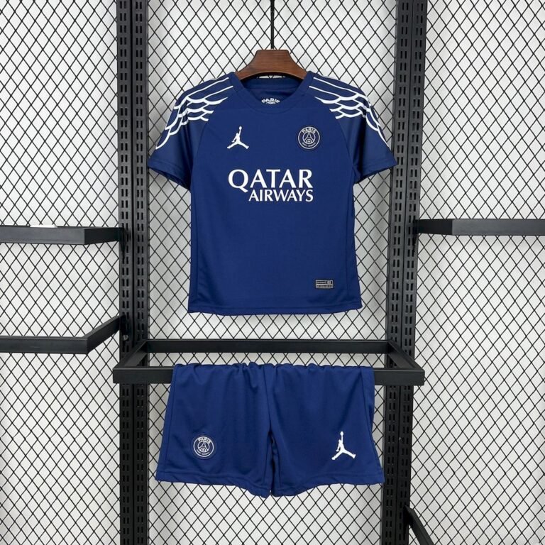 Kids Paris Saint-Germain 2024/25 Fourth Kit