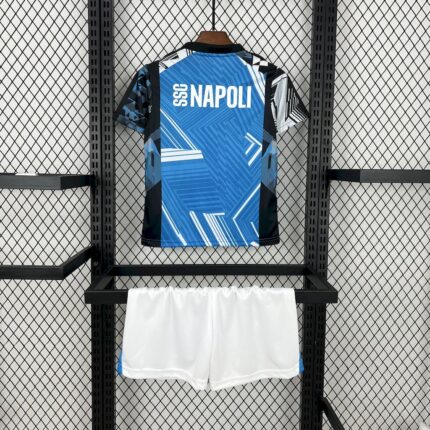 Kids Napoli 2024/25 Coca-Cola Joint edition Kit 1