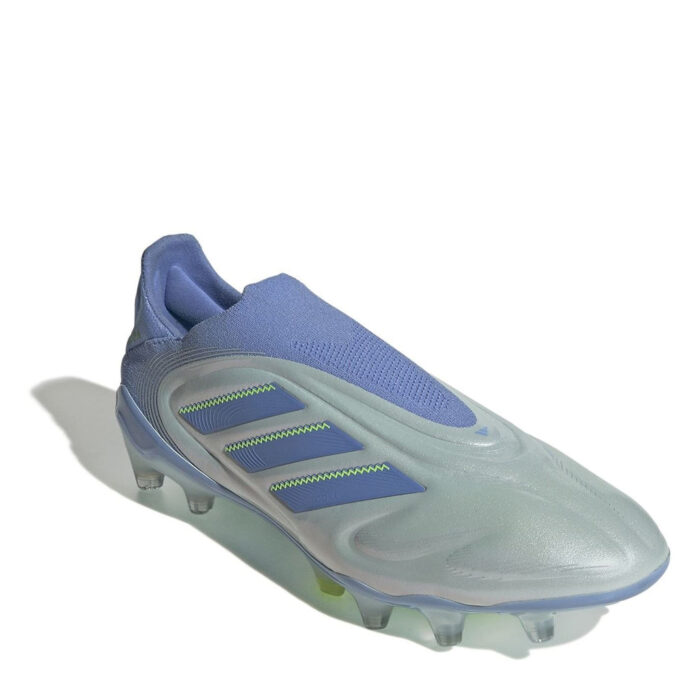 adidas Copa Pure Iii Firm Ground Football Boots – Blue/Lemon - Image 3