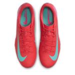 Nike Mens Zoom Mercurial Vapor 16 Turf Football Boots – Red/Green - Image 6