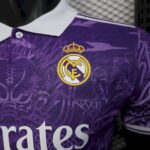 Mens Real Madrid 2025/26 Purple Jersey Player Version 2