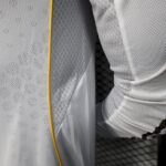 Mens Real Madrid 2025/26 Home Long Sleeve Jersey Player Version 3