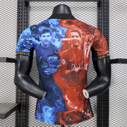 Mens Manchester United Ronaldo Chelsea messi 2025/26 Jersey Player Version 1