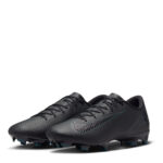 Nike Zoom Mercurial Vapor 16 Firm Ground Football Boots – Black/Green – view 4