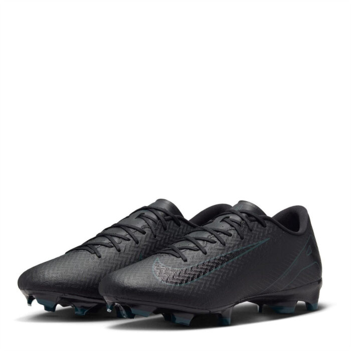 Nike Zoom Mercurial Vapor 16 Firm Ground Football Boots – Black/Green – view 4