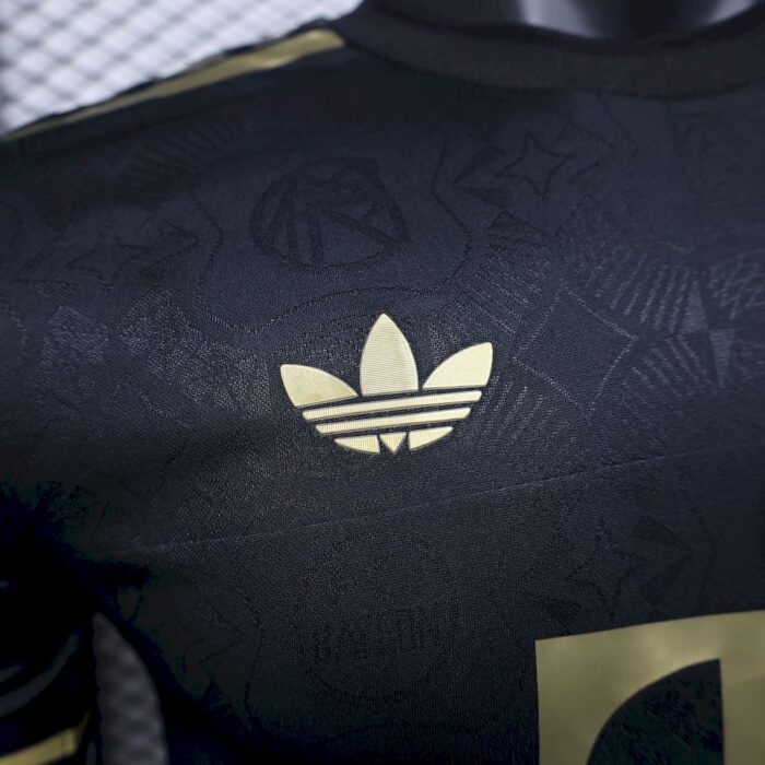 Mens Bayern Munich 2024/25 125 Anniversary Black Jersey Player Version 5