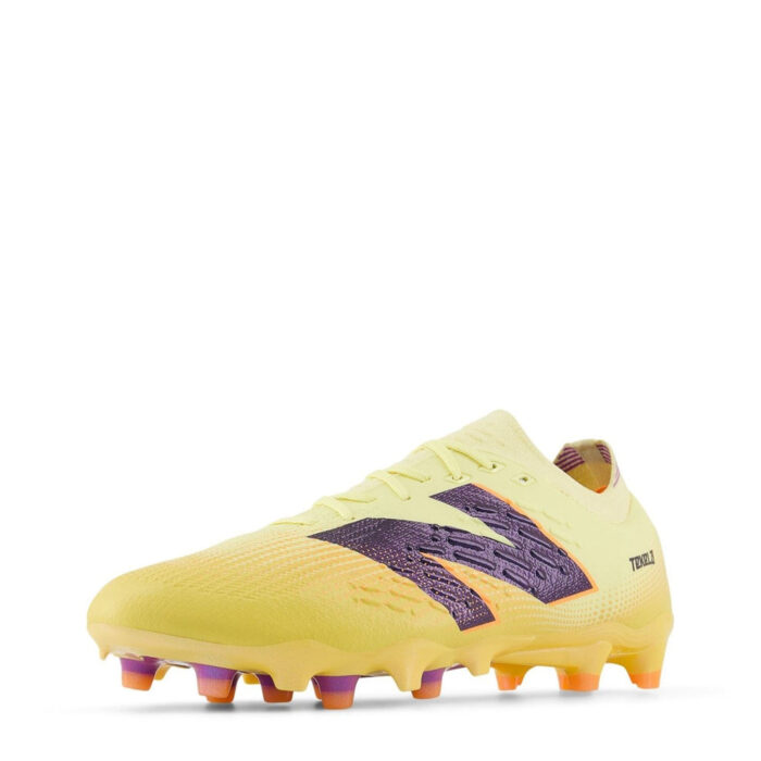 New Balance Tekela V4+ Firm Ground Football Boots – Orange/Black – view 2