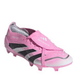 adidas Predator Firm Ground Football Boots – Pink/White – view 4