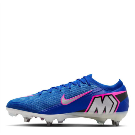 Nike Mercurial Vapor 16 Soft Ground Football Boots – Blue/Wht/Pink – view 2