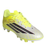adidas F50 Messi Junior Firm Ground Football Boots – Solar Yellow – view 3