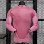 Mens Inter Miami CF 2025/26 Home Long Sleeve Jersey Player Version 1