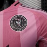 Mens Inter Miami CF 2025/26 Home Long Sleeve Jersey Player Version 3