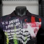 Mens Manchester City 2025/26 Black color Jersey Player Version 4