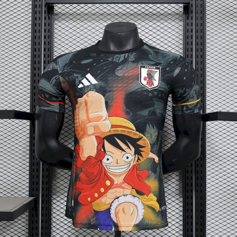 Mens Japan 2025/26 ワンピース-モンキー・D・ルフィ Jersey Player Version