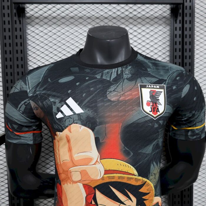 Mens Japan 2025/26 ワンピース-モンキー・D・ルフィ Jersey Player Version 2