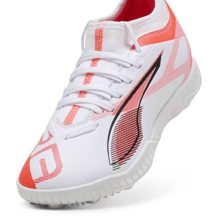 Puma Ultra 5 Junior Turf Football Boots – White-Bl – view 6