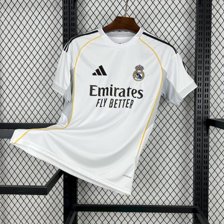 Mens Real Madrid 2025/26 Home Jersey