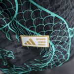 Mens Real Madrid 2025/26 Black Green Dragon Edition Jersey Player Version 4