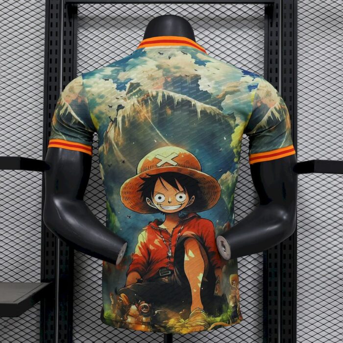 Mens Japan 2025/26 ワンピース-モンキー・D・ルフィ Jersey Player Version 1