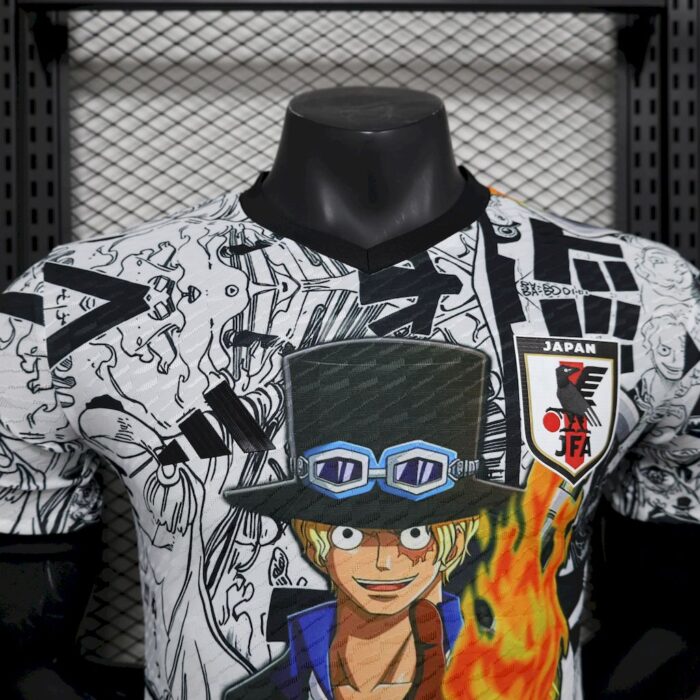 Mens Japan 2025/26 ワンピース-サボ Jersey Player Version 4
