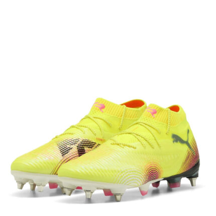 Puma Future 8 Soft Ground Football Boots – Yellow Alert