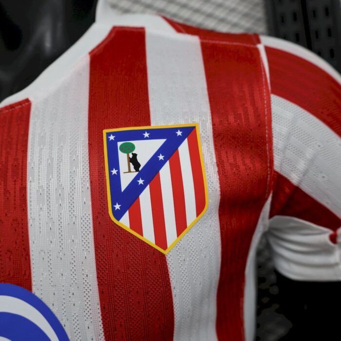 Mens Atletico Madrid 2025/26 Home Jersey Player Version 3