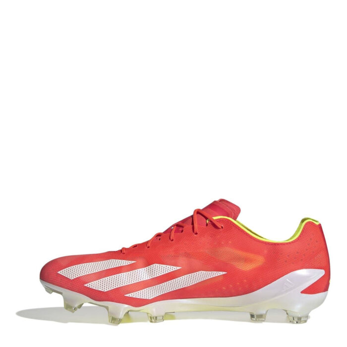 adidas X Crazyfast+ Firm Ground Football Boots – Red/Wht/Yellow – view 2