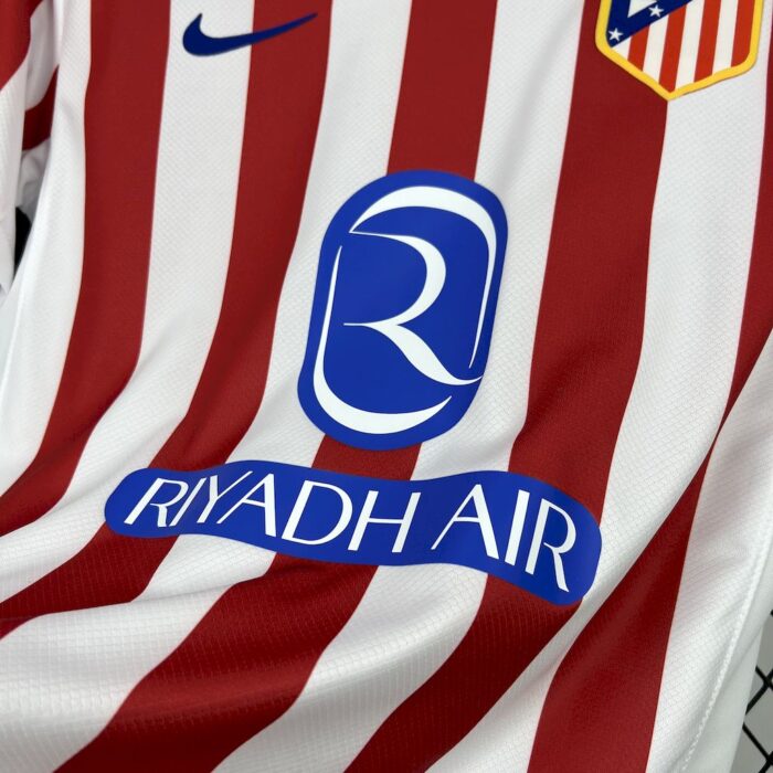 Mens Atletico Madrid 2025/26 Home Jersey 4