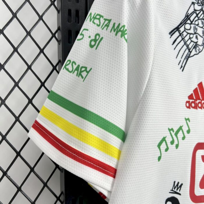 Mens Ajax 2025/26 Amsterdam Bob Marley 40th Jersey 4