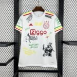 Mens Ajax 2025/26 Amsterdam Bob Marley 40th Jersey 3