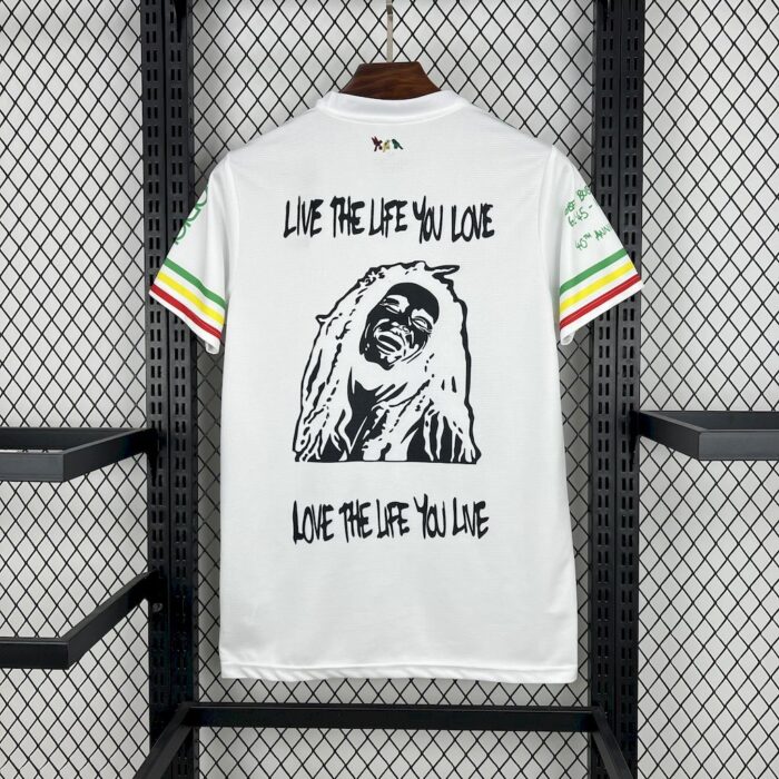 Mens Ajax 2025/26 Amsterdam Bob Marley 40th Jersey 1