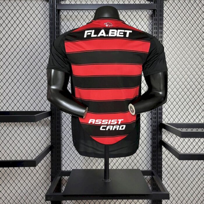 Mens Flamengo 2025/26 Home Jersey Player Version 3