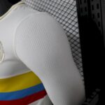 Mens Colombia 2024/25 100th Anniversary Long Sleeve Jersey Player Version 5