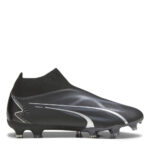 Puma Ultra Firm Ground Football Boots – Black/Asphalt – view 6
