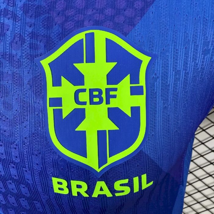 Mens Brazil 2025/26 Away Jersey Player Version 2